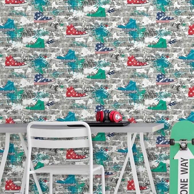 FD42220-Debona-Kidz Urban Street Wallpaper-Decor Warehouse