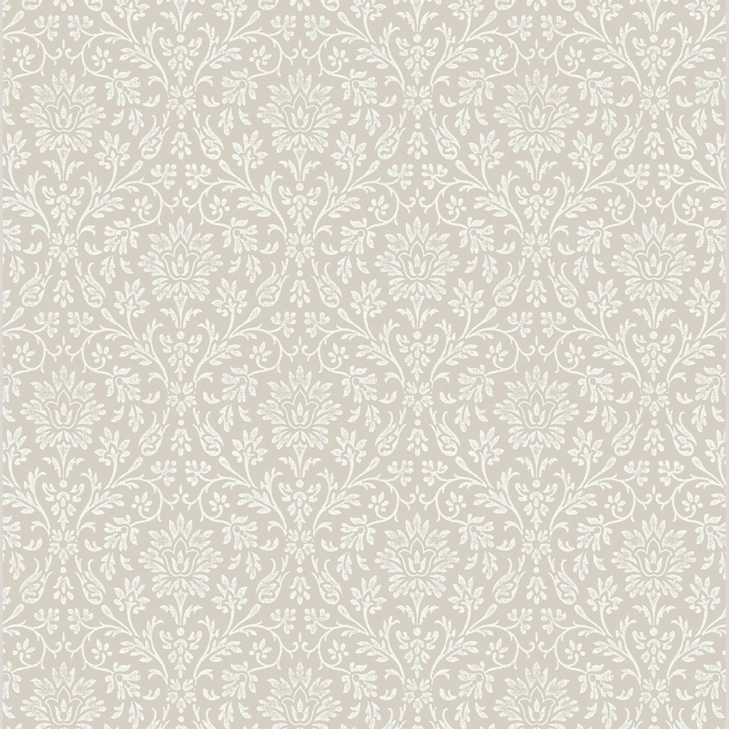 113369 - Laura Ashley - Laura Ashley Annecy Dove Grey Wallpaper - Decor Warehouse