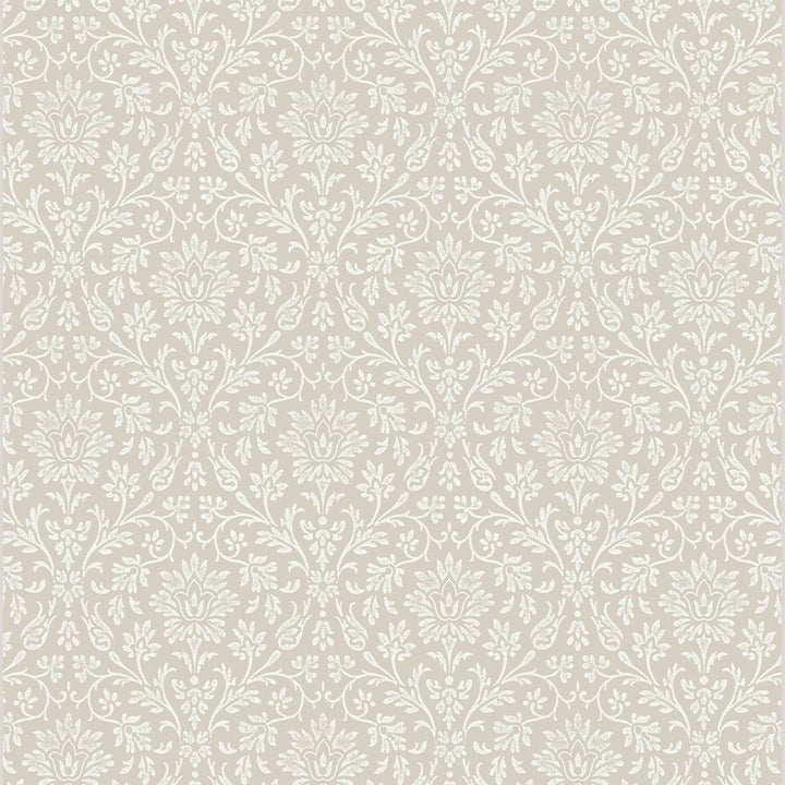 113369 - Laura Ashley - Laura Ashley Annecy Dove Grey Wallpaper - Decor Warehouse