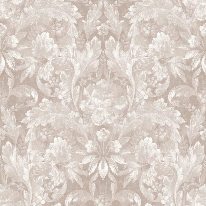 119843 - Laura Ashley - Laura Ashley Apolline Dove Grey Wallpaper - Decor Warehouse