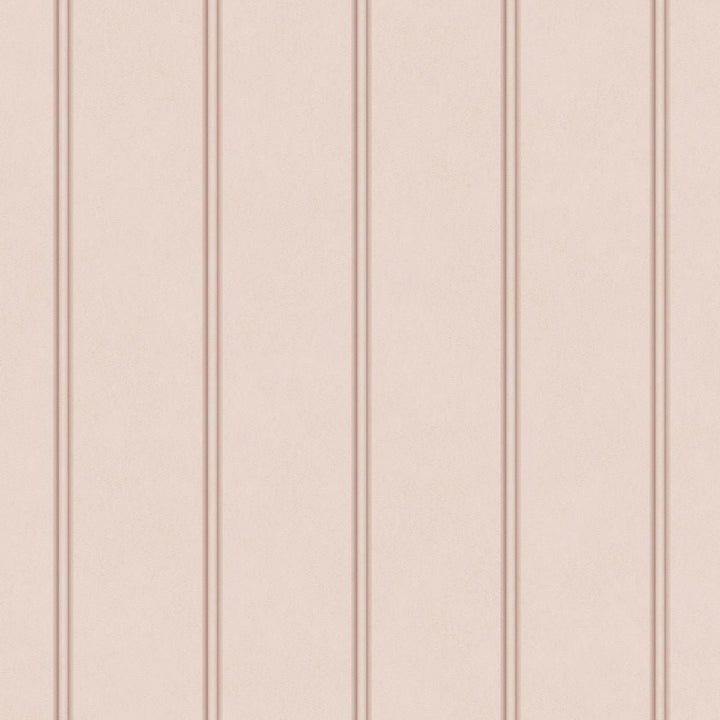 122760 - Laura Ashley - Laura Ashley Chalford Wood Panelling Plaster Pink Wallpaper - Decor Warehouse