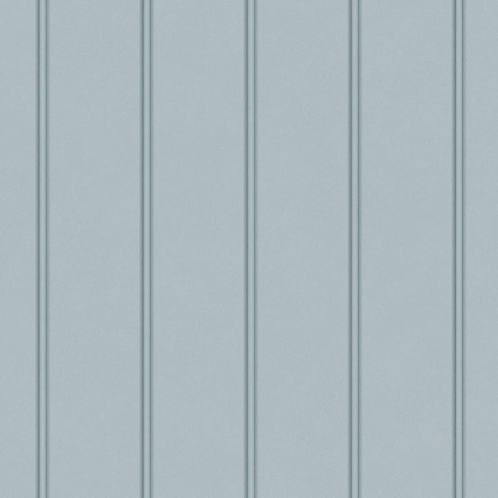 122758 - Laura Ashley - Laura Ashley Chalford Wood Panelling Seaspray Wallpaper - Decor Warehouse