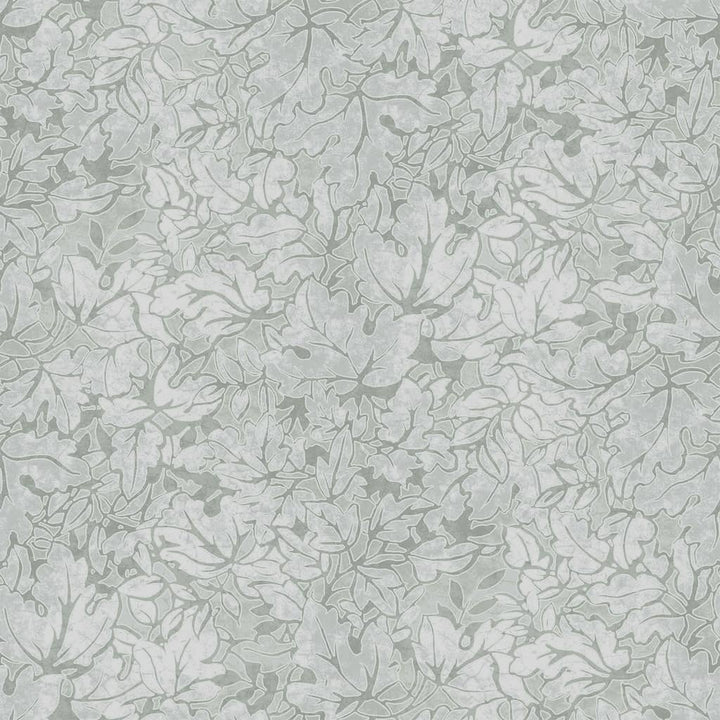 121089 - Laura Ashley - Laura Ashley Corrina Leaf Mineral Green Wallpaper - Decor Warehouse