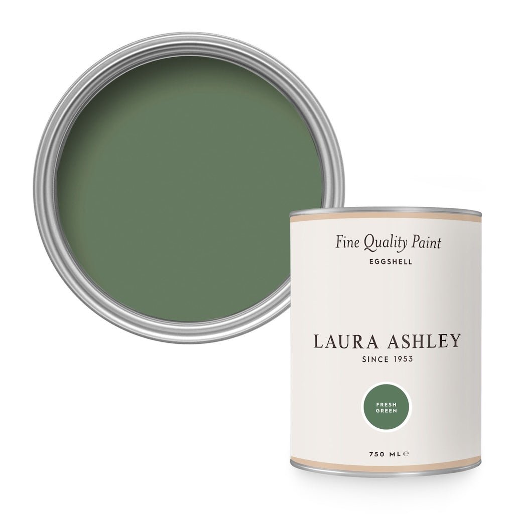 118218 - Laura Ashley - Laura Ashley Eggshell - Fresh Green - 750ml - Decor Warehouse