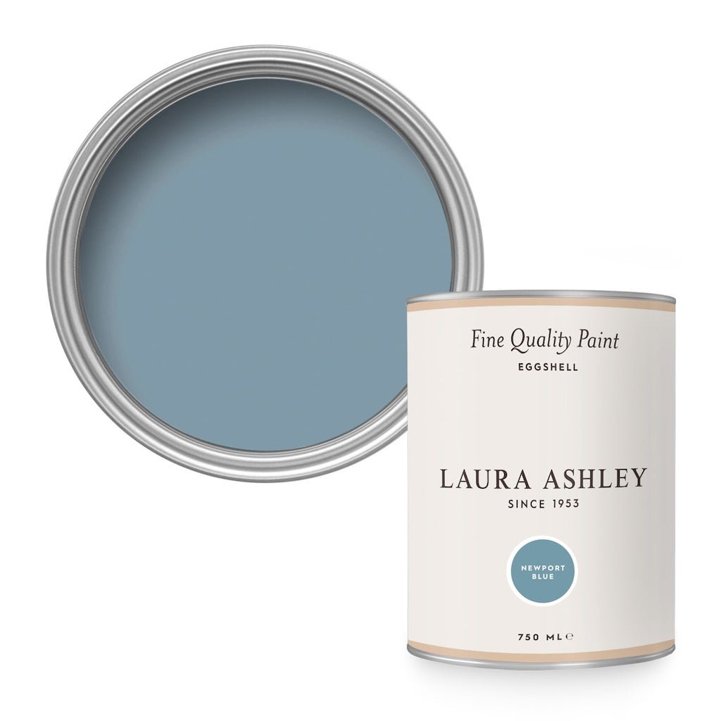 118219 - Laura Ashley - Laura Ashley Eggshell - Newport Blue - 750ml - Decor Warehouse