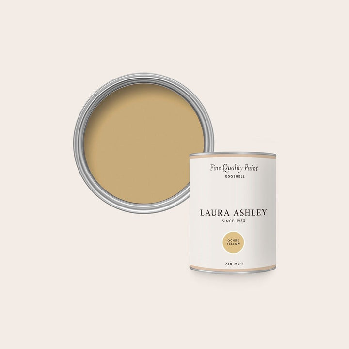 122847 - Laura Ashley - Laura Ashley Eggshell - Ochre Yellow - 750ml - Decor Warehouse