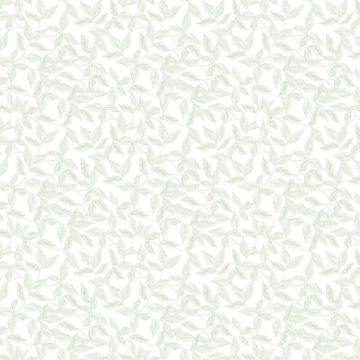 115265 - Laura Ashley - Laura Ashley Erwood Pale Eau de Nil Wallpaper - Decor Warehouse