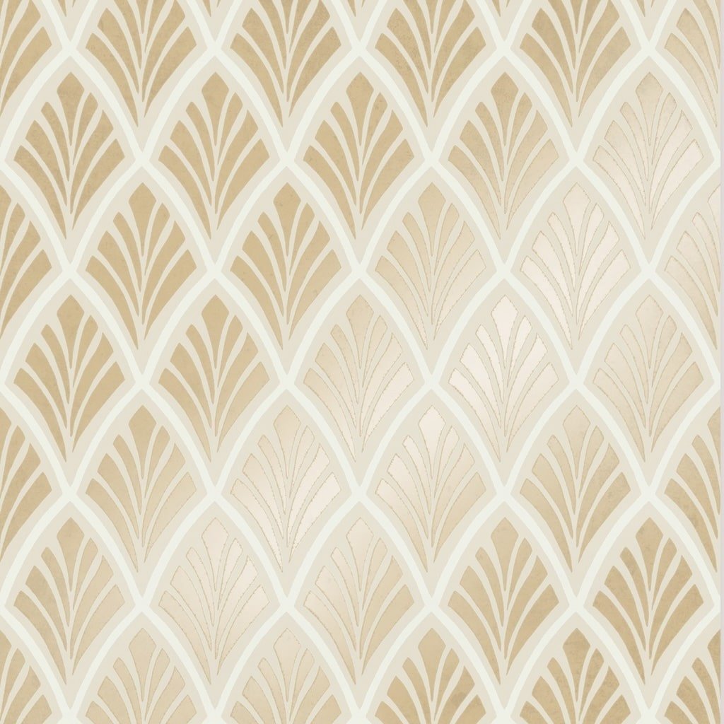 113375 - Laura Ashley - Laura Ashley Florin Gold Wallpaper - Decor Warehouse