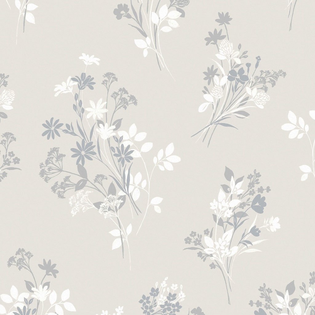 119856 - Laura Ashley - Laura Ashley Igerna Natural Wallpaper - Decor Warehouse