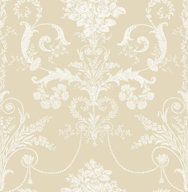 113384 - Laura Ashley - Laura Ashley Josette Linen Wallpaper - Decor Warehouse