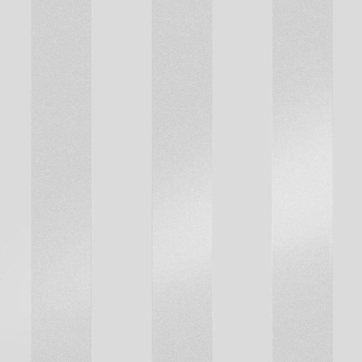 113338 - Laura Ashley - Laura Ashley Lille Pearlescent Stripe Silver Wallpaper - Decor Warehouse