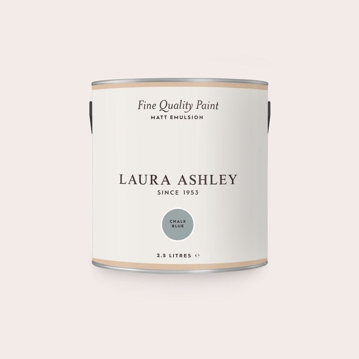 113701 - Laura Ashley - Laura Ashley Matt Emulsion Wall & Ceiling Paint - Chalk Blue - Decor Warehouse