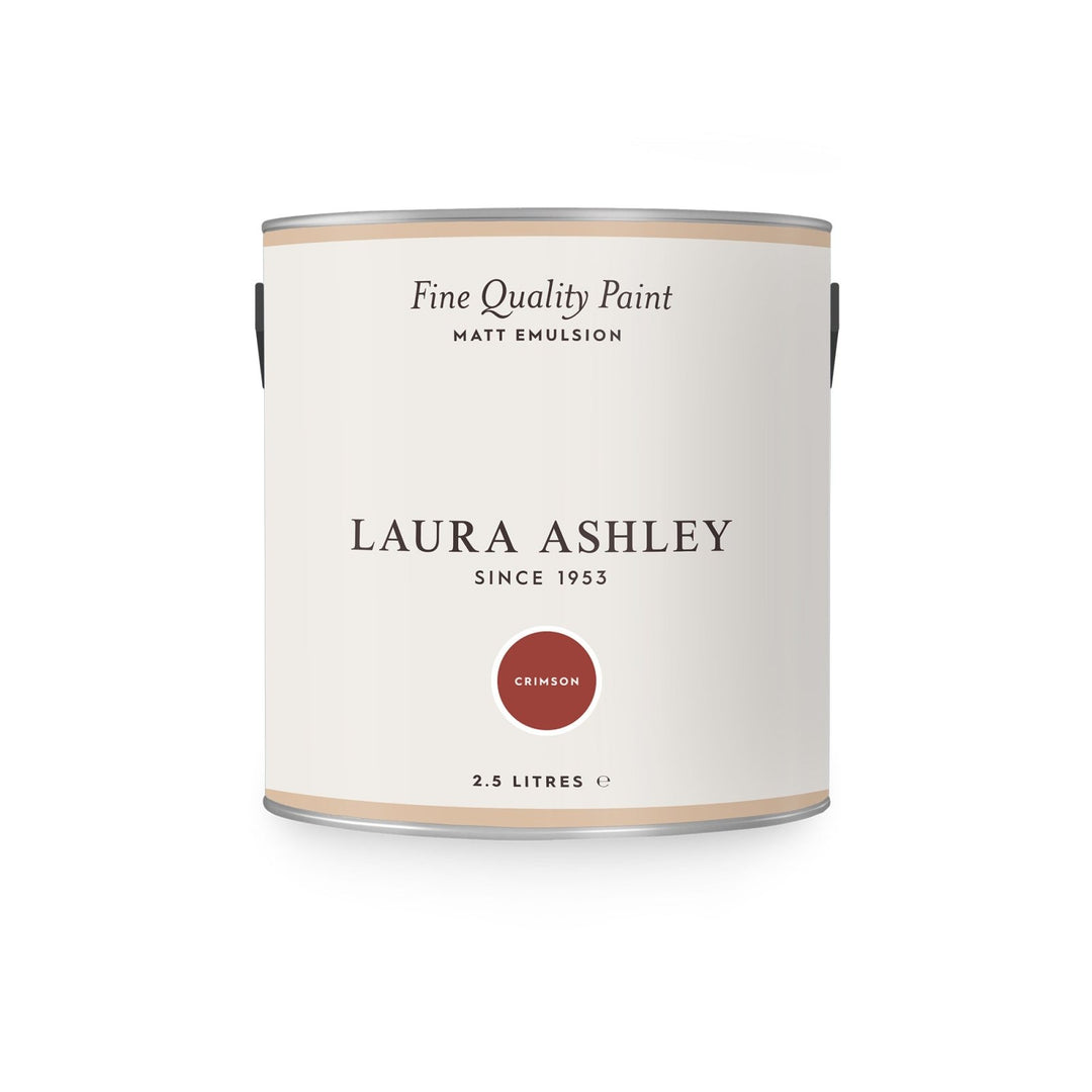 118208 - Laura Ashley - Laura Ashley Matt Emulsion Wall & Ceiling Paint - Crimson - Decor Warehouse