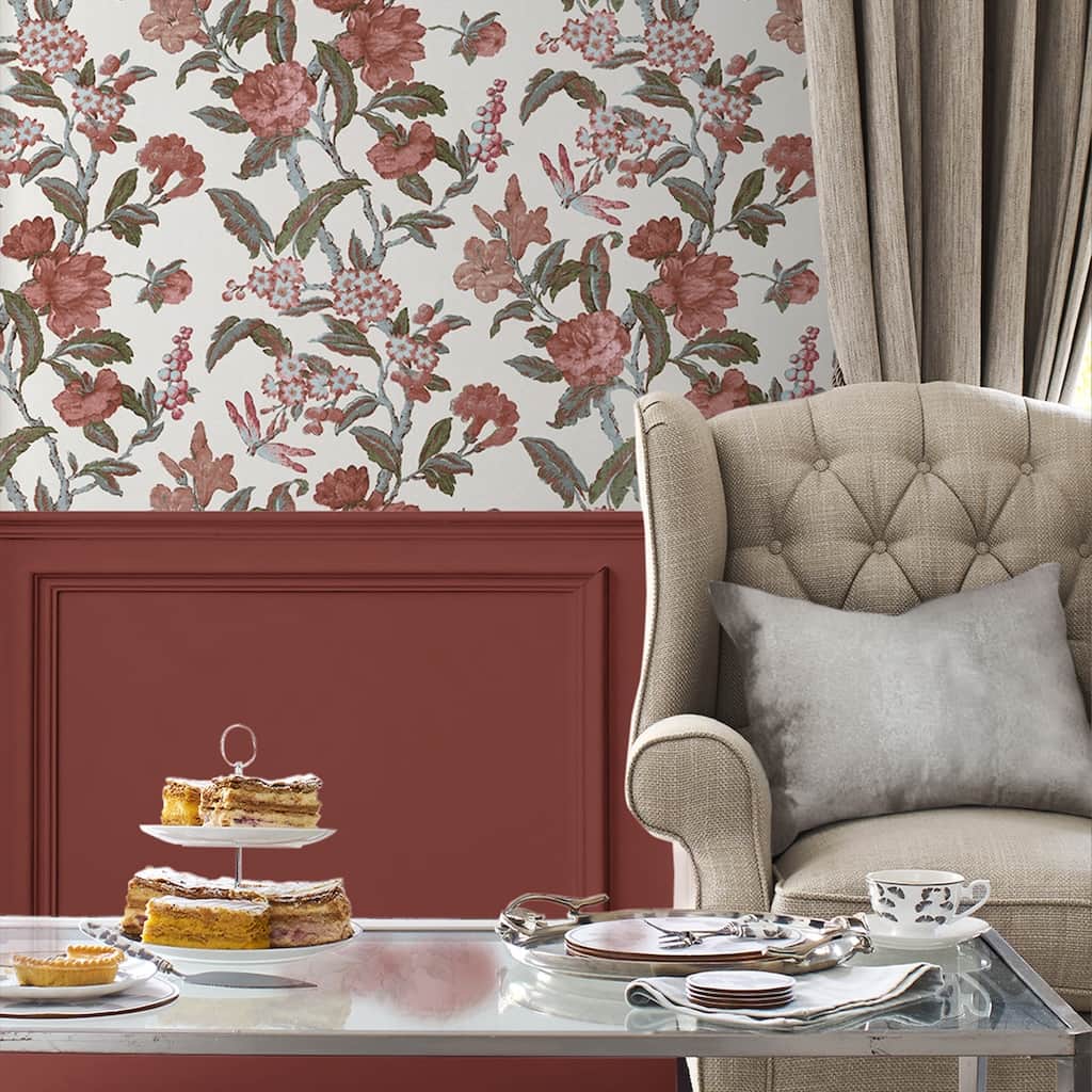 118208 - Laura Ashley - Laura Ashley Matt Emulsion Wall & Ceiling Paint - Crimson - Decor Warehouse