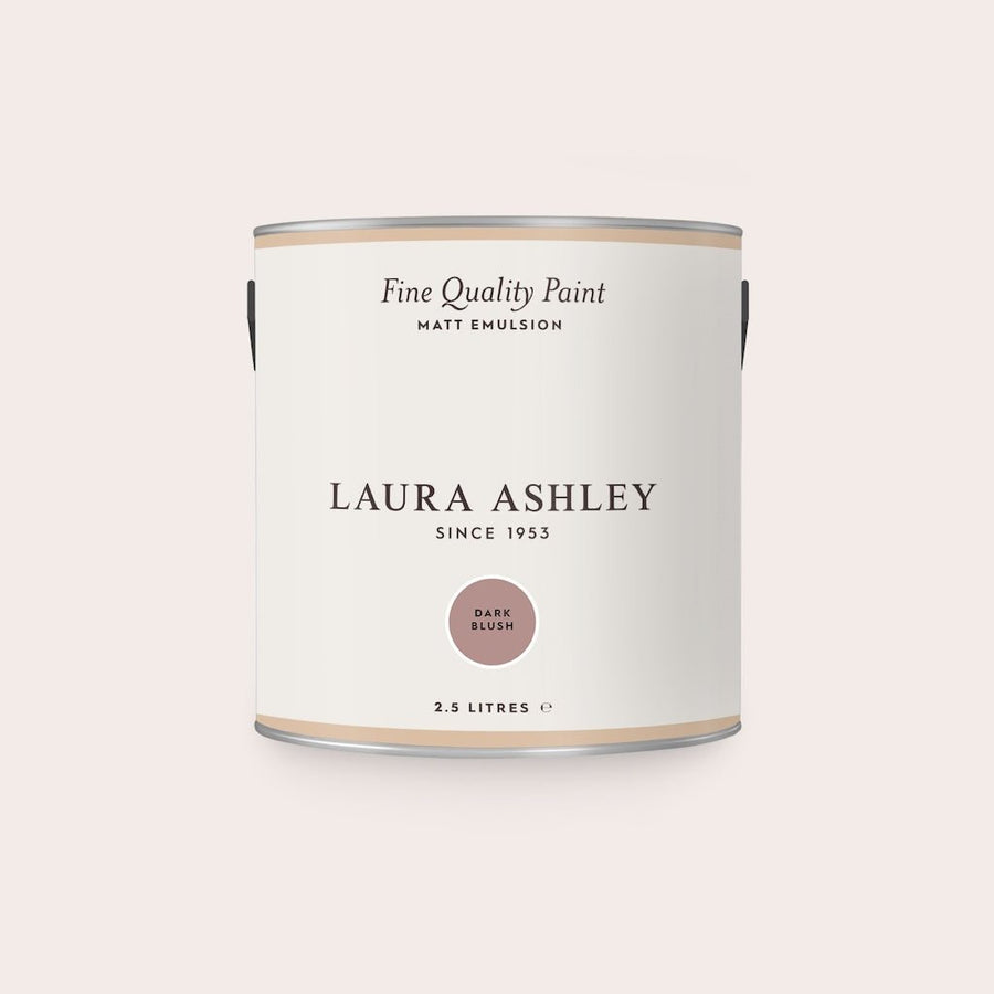 113712 - Laura Ashley - Laura Ashley Matt Emulsion Wall & Ceiling Paint - Dark Blush - Decor Warehouse