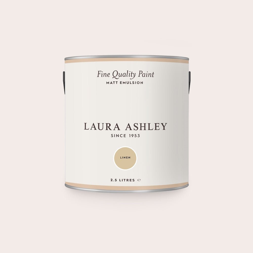 113652 - Laura Ashley - Laura Ashley Matt Emulsion Wall & Ceiling Paint - Linen - Decor Warehouse