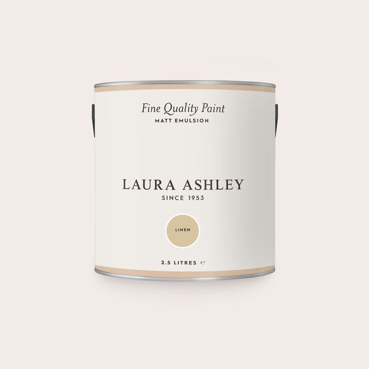 113652 - Laura Ashley - Laura Ashley Matt Emulsion Wall & Ceiling Paint - Linen - Decor Warehouse