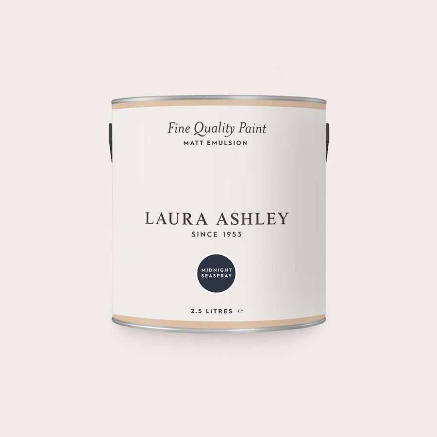 113706 - Laura Ashley - Laura Ashley Matt Emulsion Wall & Ceiling Paint - Midnight Seaspray - Decor Warehouse