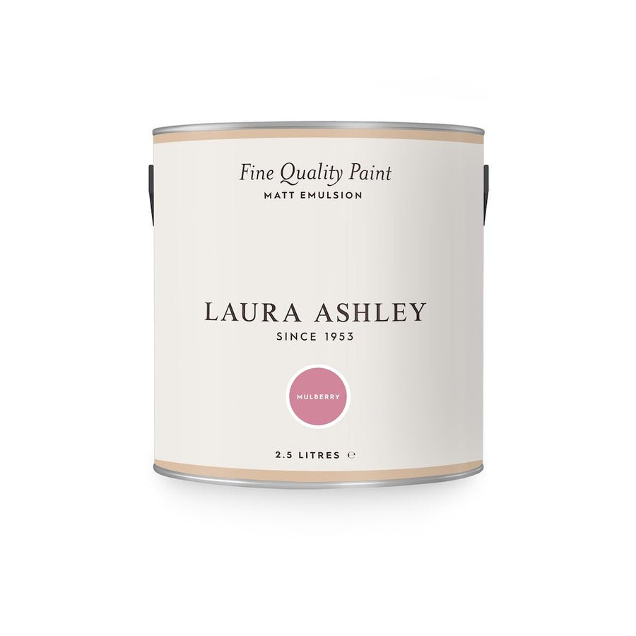 118207 - Laura Ashley - Laura Ashley Matt Emulsion Wall & Ceiling Paint - Mulberry - Decor Warehouse