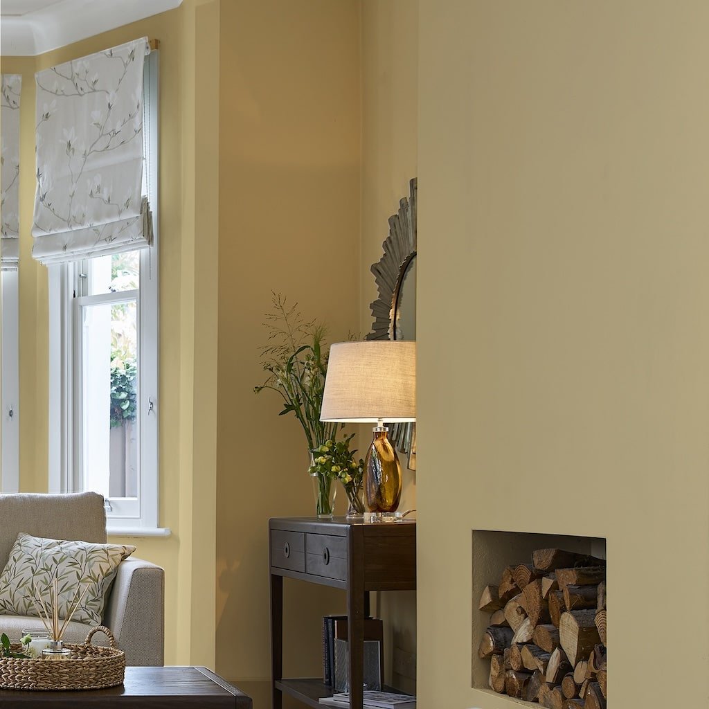 112841 - Laura Ashley - Laura Ashley Matt Emulsion Wall & Ceiling Paint - Ochre Yellow - Decor Warehouse