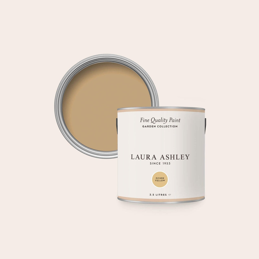 112841 - Laura Ashley - Laura Ashley Matt Emulsion Wall & Ceiling Paint - Ochre Yellow - Decor Warehouse