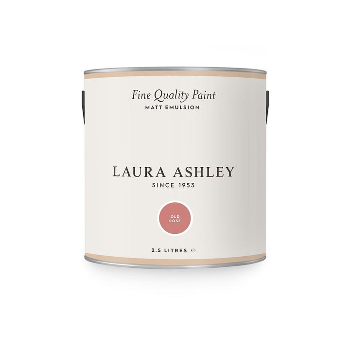 118206 - Laura Ashley - Laura Ashley Matt Emulsion Wall & Ceiling Paint - Old Rose - Decor Warehouse