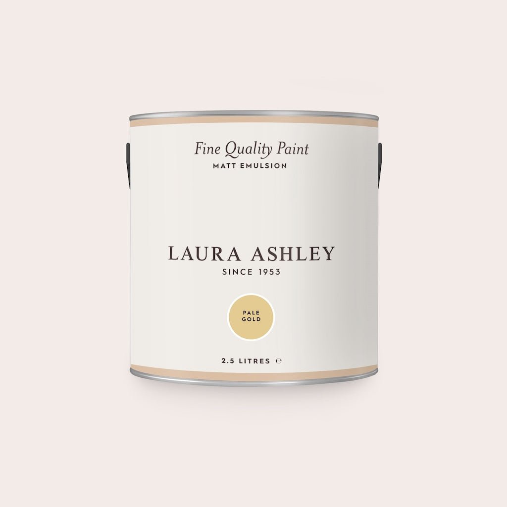 113656 - Laura Ashley - Laura Ashley Matt Emulsion Wall & Ceiling Paint - Pale Gold - Decor Warehouse