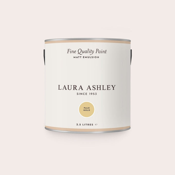 113656 - Laura Ashley - Laura Ashley Matt Emulsion Wall & Ceiling Paint - Pale Gold - Decor Warehouse