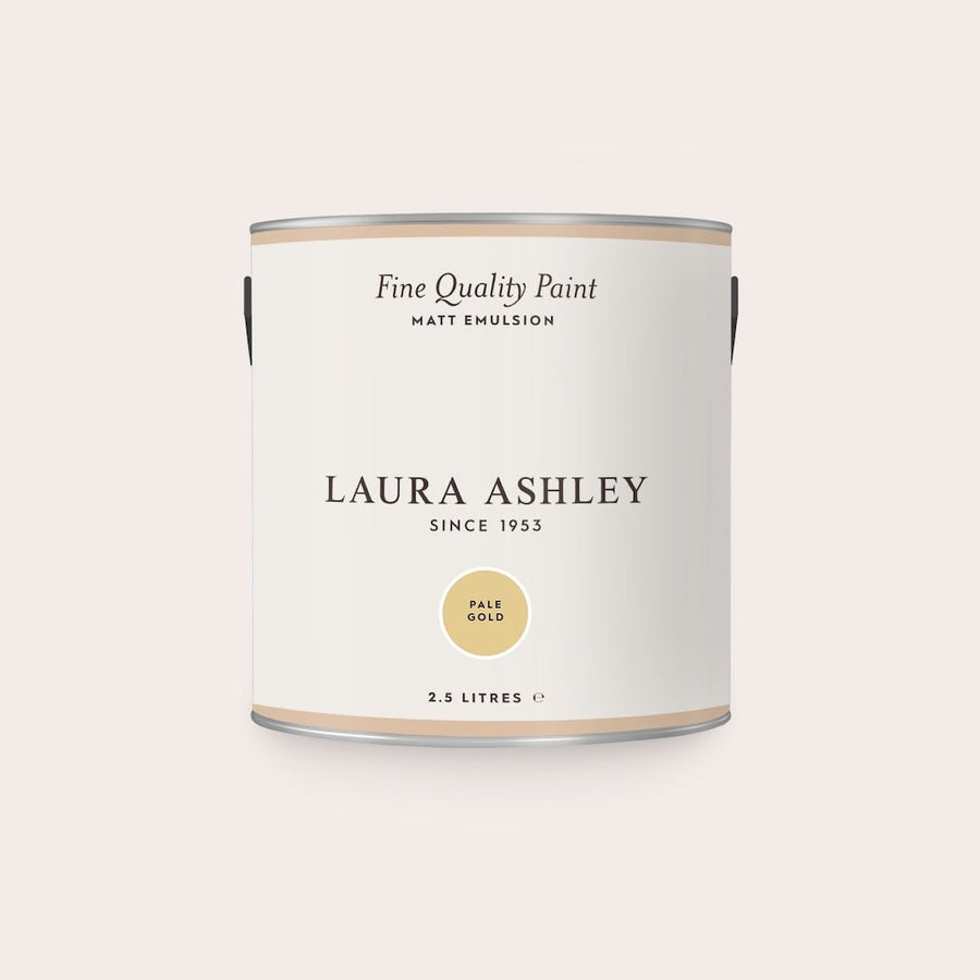 113656 - Laura Ashley - Laura Ashley Matt Emulsion Wall & Ceiling Paint - Pale Gold - Decor Warehouse