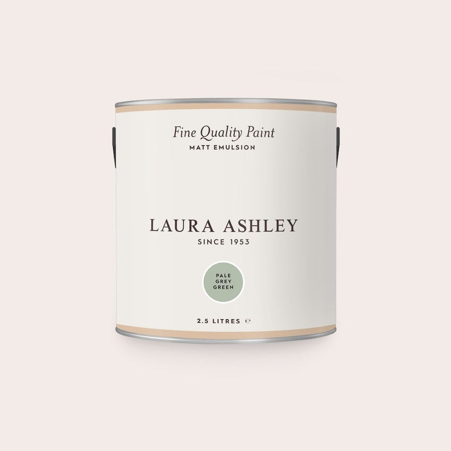 113695 - Laura Ashley - Laura Ashley Matt Emulsion Wall & Ceiling Paint - Pale Grey Green - Decor Warehouse