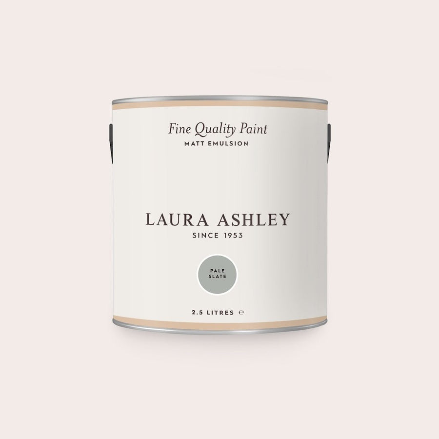 113683 - Laura Ashley - Laura Ashley Matt Emulsion Wall & Ceiling Paint - Pale Slate - Decor Warehouse