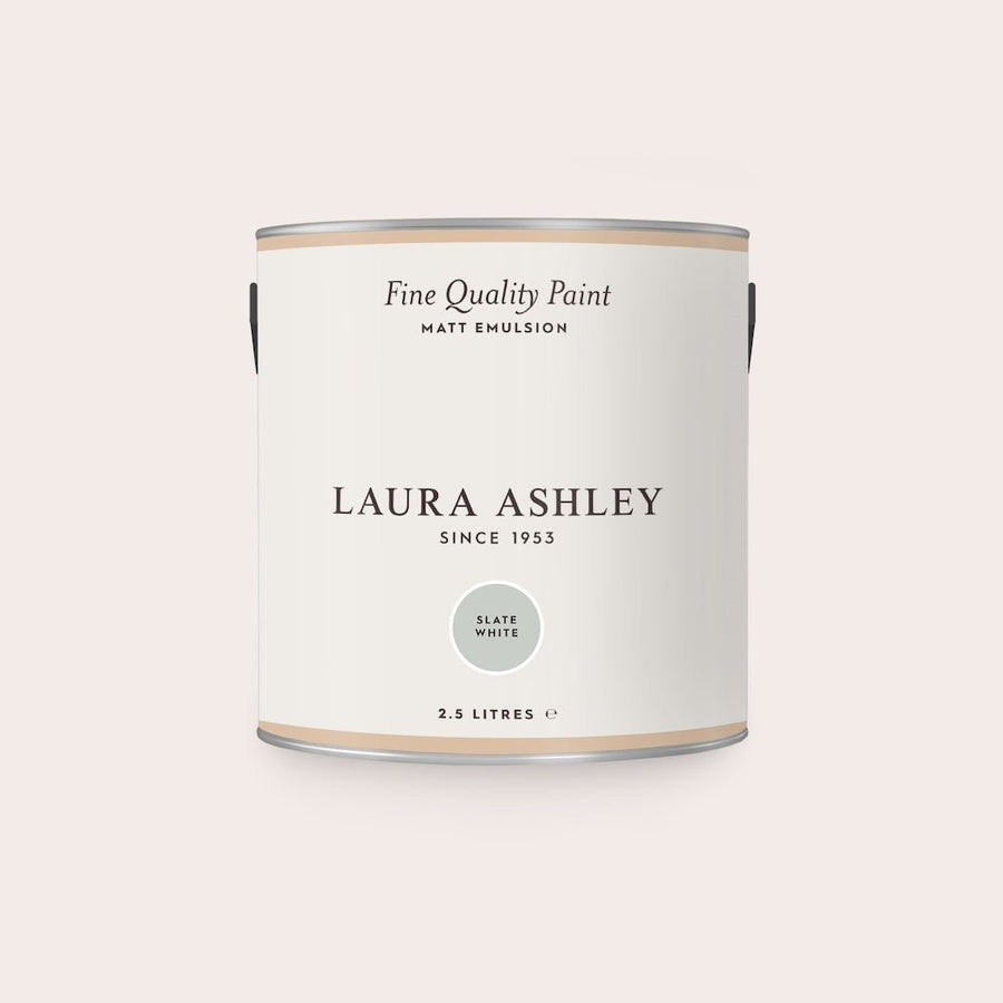 113682 - Laura Ashley - Laura Ashley Matt Emulsion Wall & Ceiling Paint - Slate White - Decor Warehouse