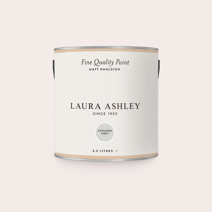 113680 - Laura Ashley - Laura Ashley Matt Emulsion Wall & Ceiling Paint - Sugared Grey - Decor Warehouse