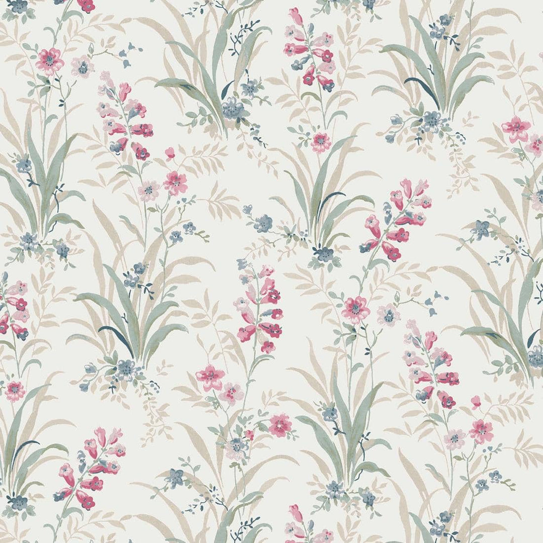 122750 - Laura Ashley - Laura Ashley Mosedale Posy Wallpaper - Decor Warehouse