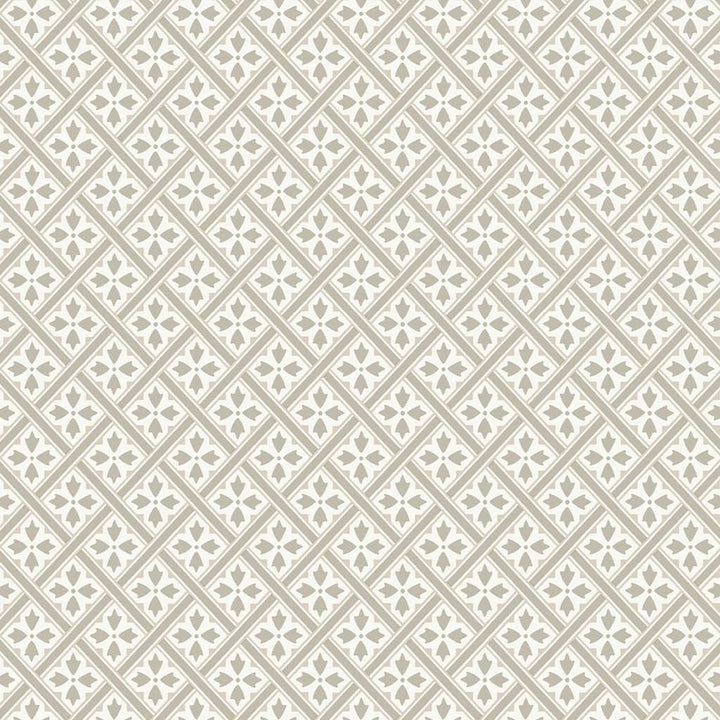 113368 - Laura Ashley - Laura Ashley Mr Jones Dove Grey Wallpaper - Decor Warehouse