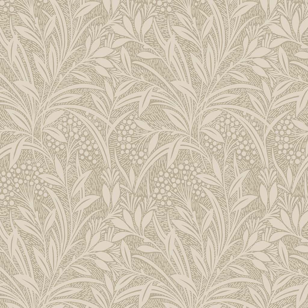 113340 - Laura Ashley - Laura Ashley Natural Barley Wallpaper - Decor Warehouse