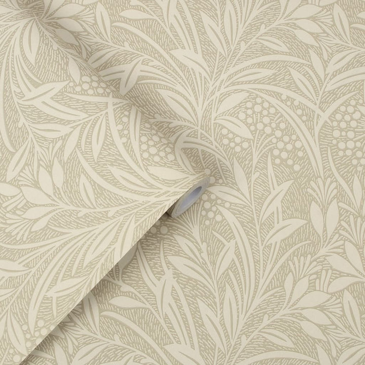 113340 - Laura Ashley - Laura Ashley Natural Barley Wallpaper - Decor Warehouse