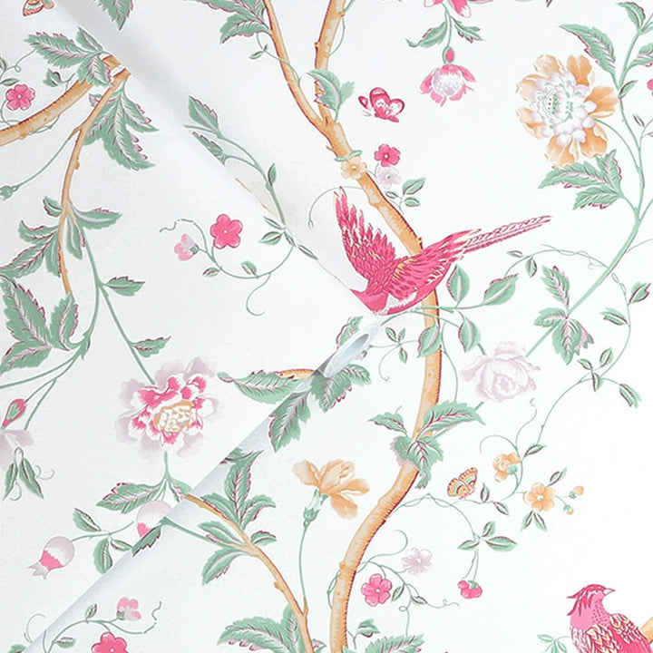 115254 - Laura Ashley - Laura Ashley Summer Palace Peony Wallpaper - Decor Warehouse