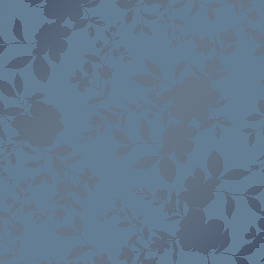 118484 - Laura Ashley - Laura Ashley Westbourne Midnight Blue Wallpaper - Decor Warehouse