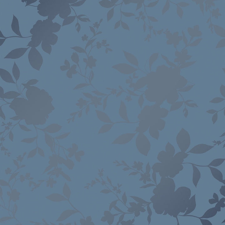 118484 - Laura Ashley - Laura Ashley Westbourne Midnight Blue Wallpaper - Decor Warehouse