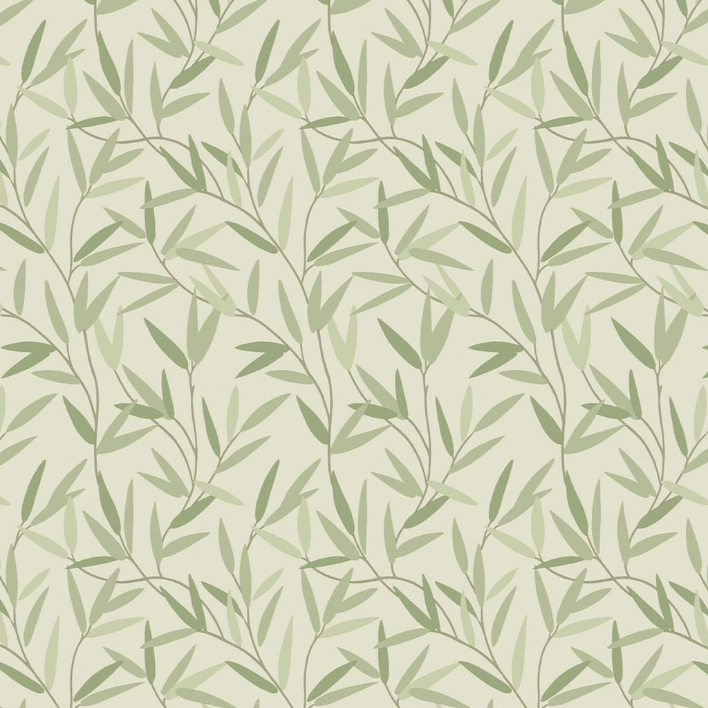 113364 - Laura Ashley - Laura Ashley Willow Leaf Hedgerow Wallpaper - Decor Warehouse