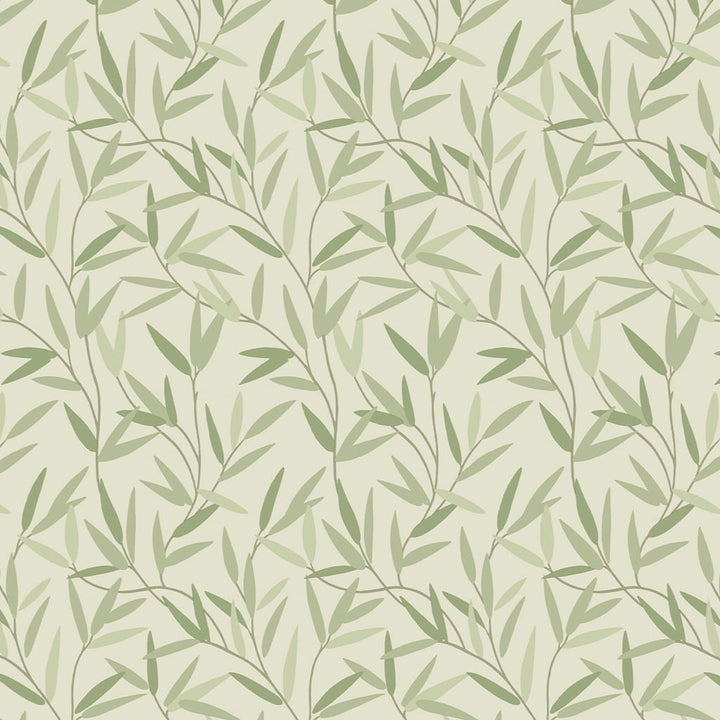 113364 - Laura Ashley - Laura Ashley Willow Leaf Hedgerow Wallpaper - Decor Warehouse