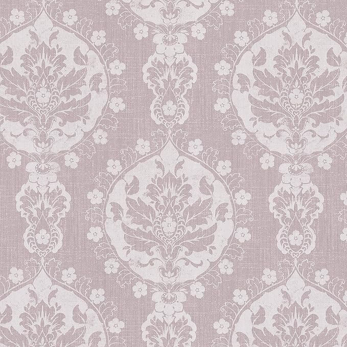 FD21058-Debona-Lourdes Lavender Wallpaper-Decor Warehouse