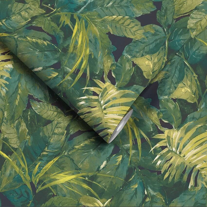 WM-346-1-Woodchip & Magnolia-Lush Tropic Wallpaper-Decor Warehouse