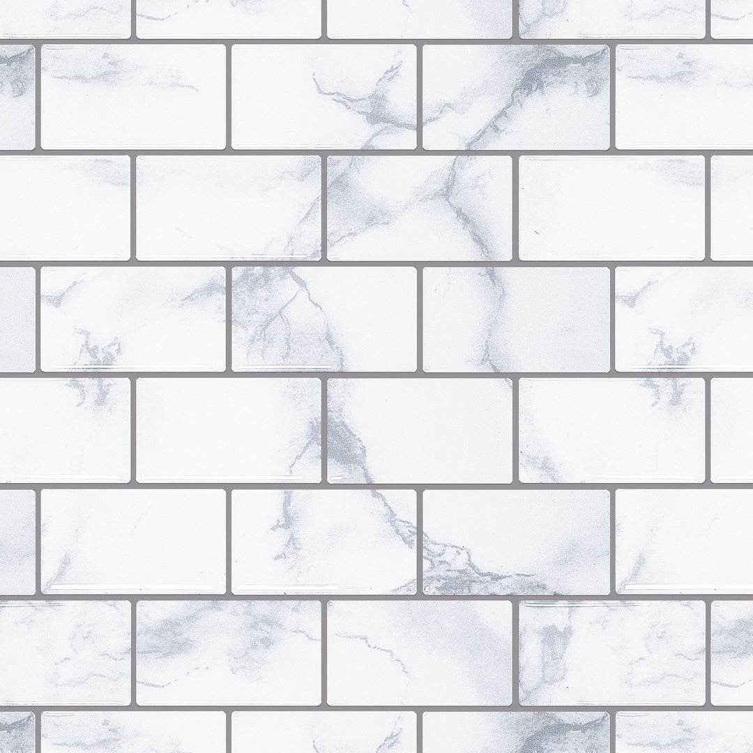 006041 - Arthouse - Marble Brick Grey Wall Tile - Decor Warehouse