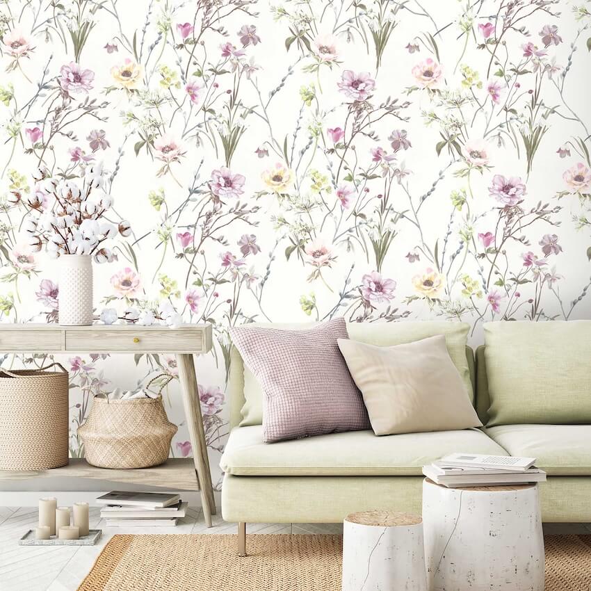 WM-383-07-Woodchip & Magnolia-Maytime Cream Wallpaper-Decor Warehouse