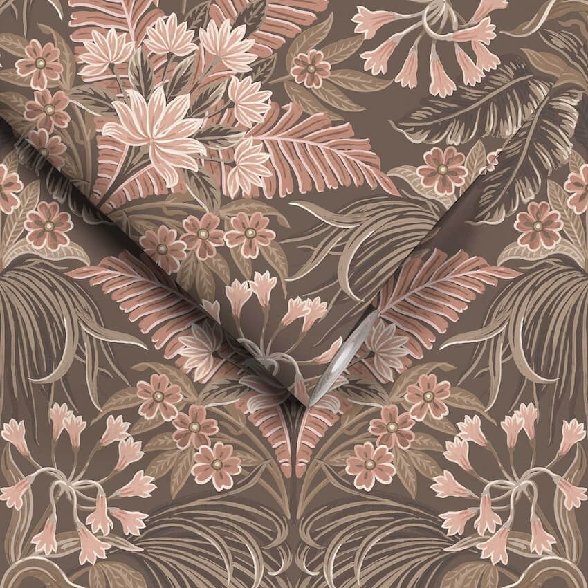 WM-380-04-Woodchip & Magnolia-Mirk Peat Brown Wallpaper-Decor Warehouse