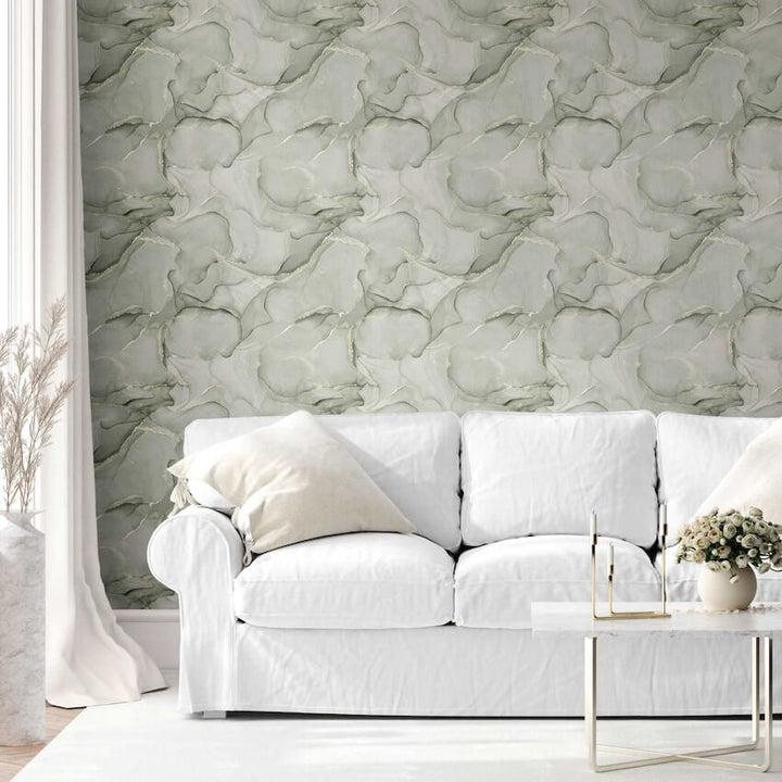 212513-Muriva-Muriva Elysian Marble Green/Gold Metallic Wallpaper-Decor Warehouse