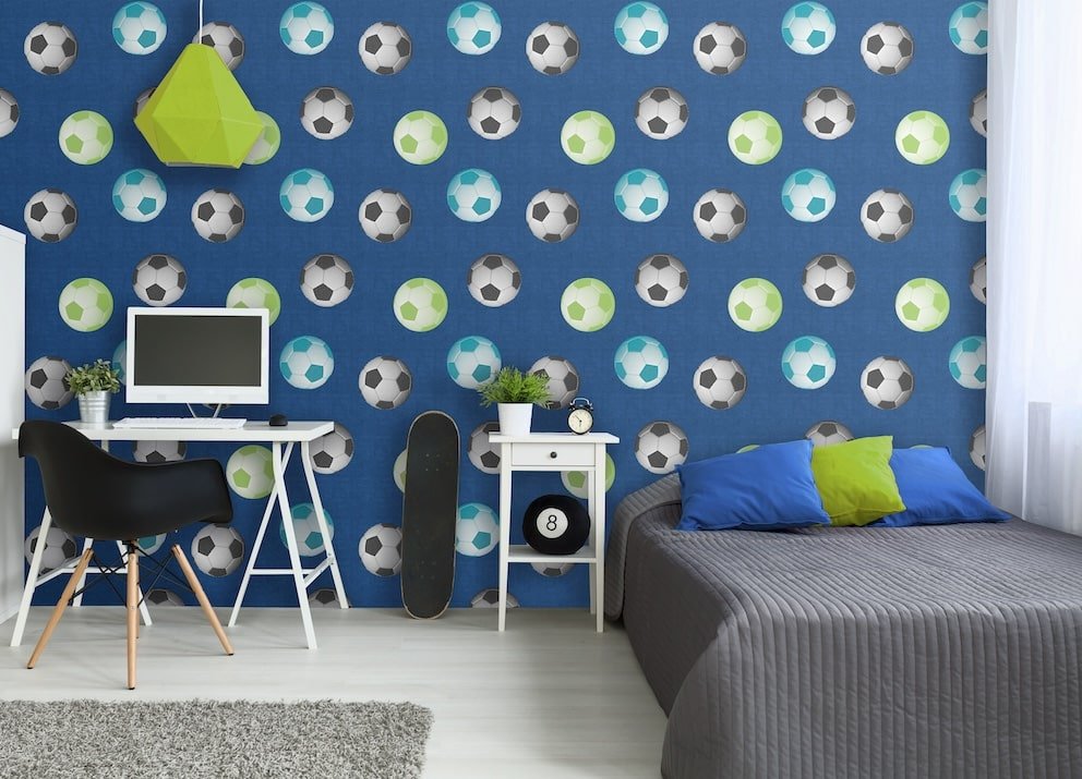 165571-Muriva-Muriva Football Wallpaper-Decor Warehouse