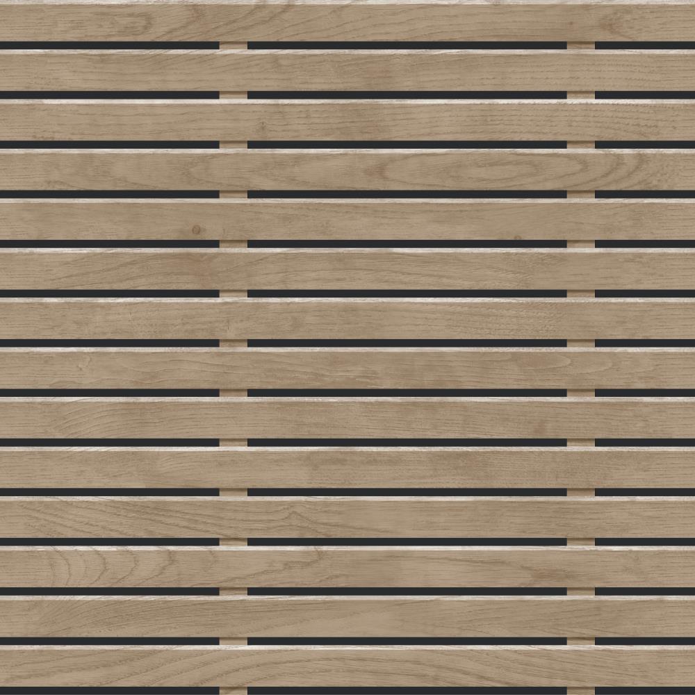 80608 - Muriva - Muriva Horizontal Slats Wallpaper - Decor Warehouse